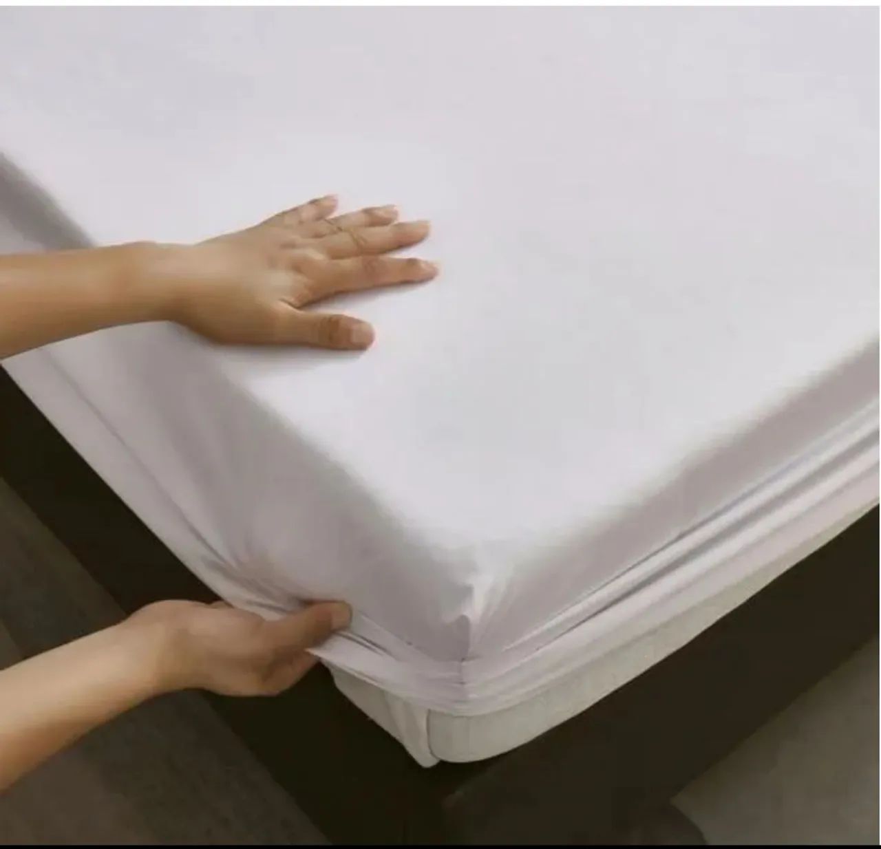 Capas para colchão impermeável com elástico sob encomenda  - Foto 4