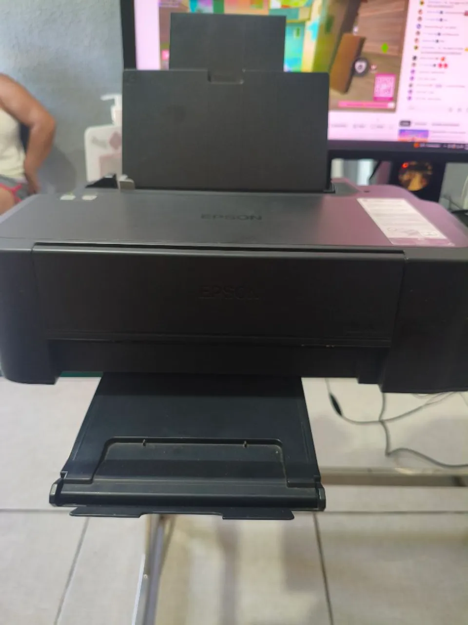 Vendo Impressora Epson L120 só para impressão já acompanha lixeira externa