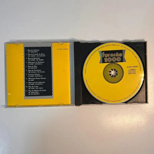 CD Furacão 2000 Nacional | Furacão Gigante, Rap do Solitário, Rap