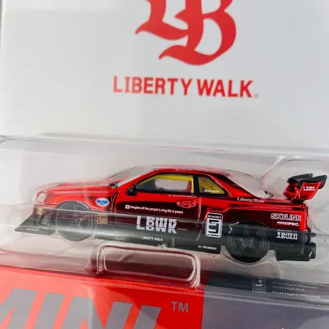 Mini Gt Liberty Walk Nissan Lb-er34 Super Silhouette Skyline