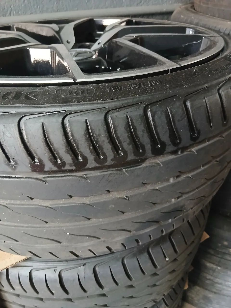 JOGO DE RODAS ARO 19 5X112 MERCEDES. - Foto 5