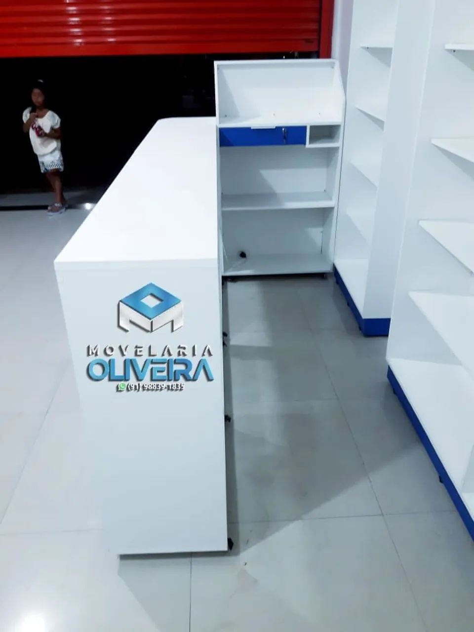 Kit loja balcões  e vitrine 5 peça fabricamos diversos modelos e valores  - Foto 2