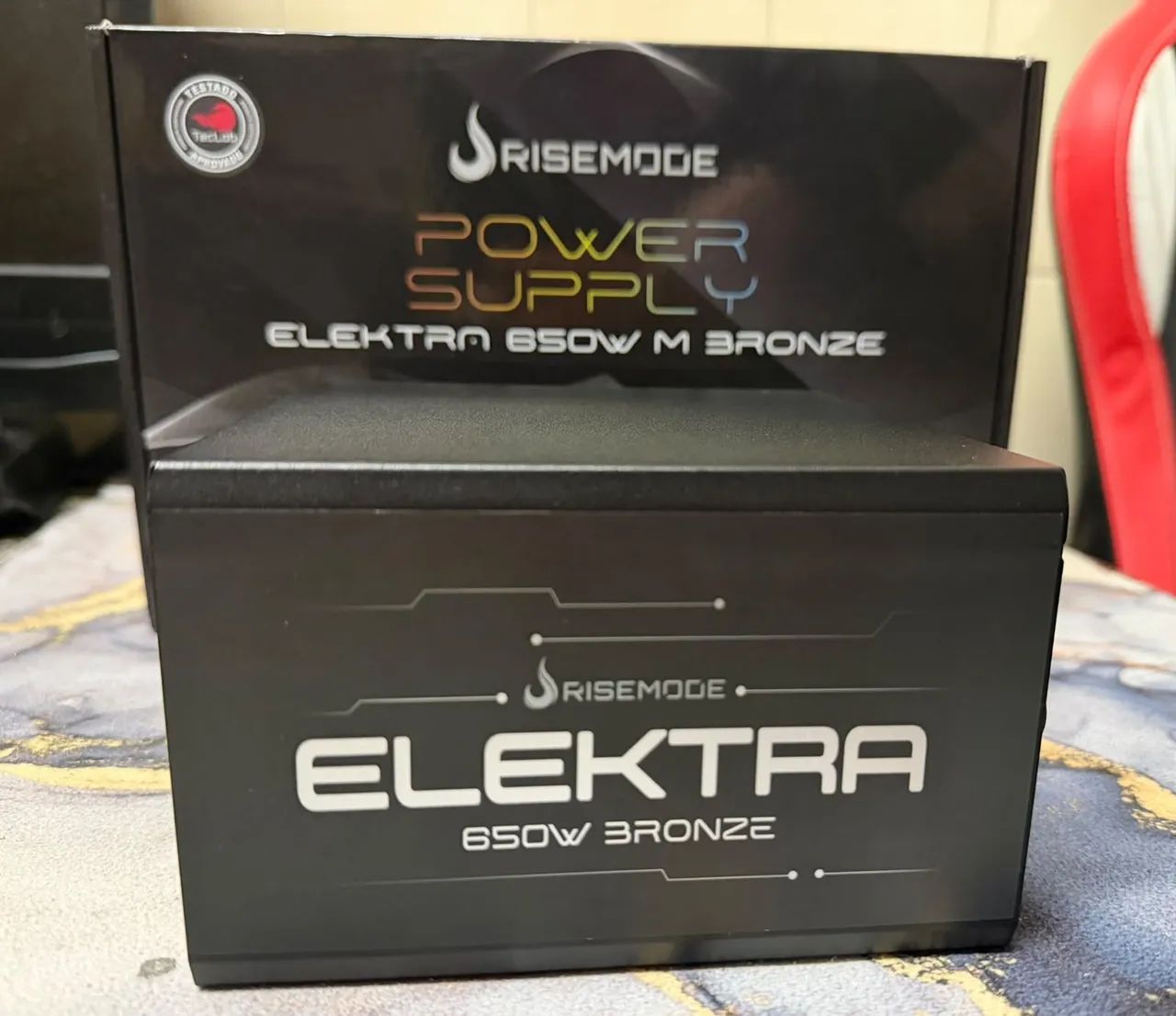 Fonte rise mode modular 650w 80plus - Foto 4