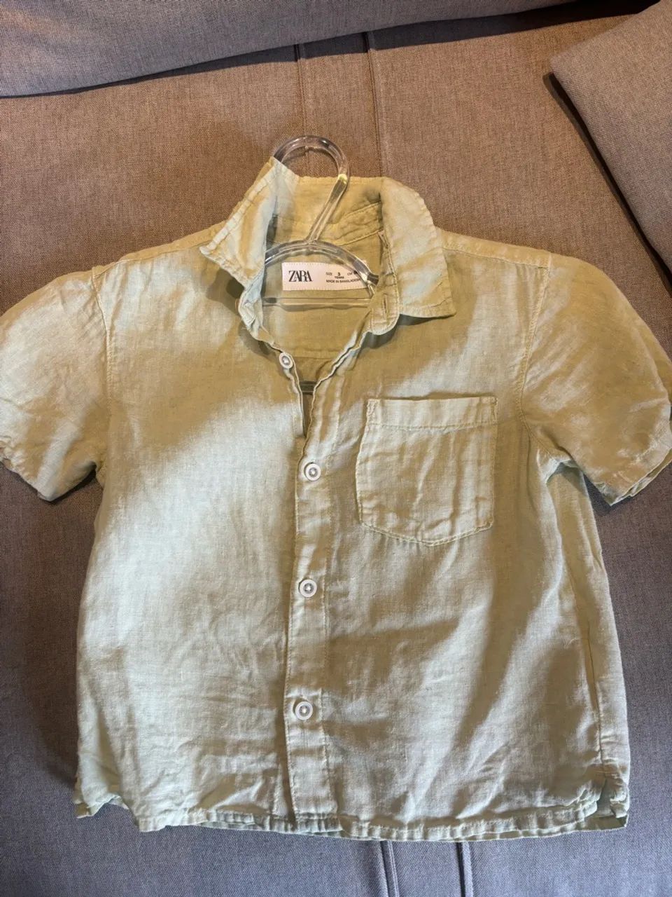 Camisa infantil - Zara  - Foto 3