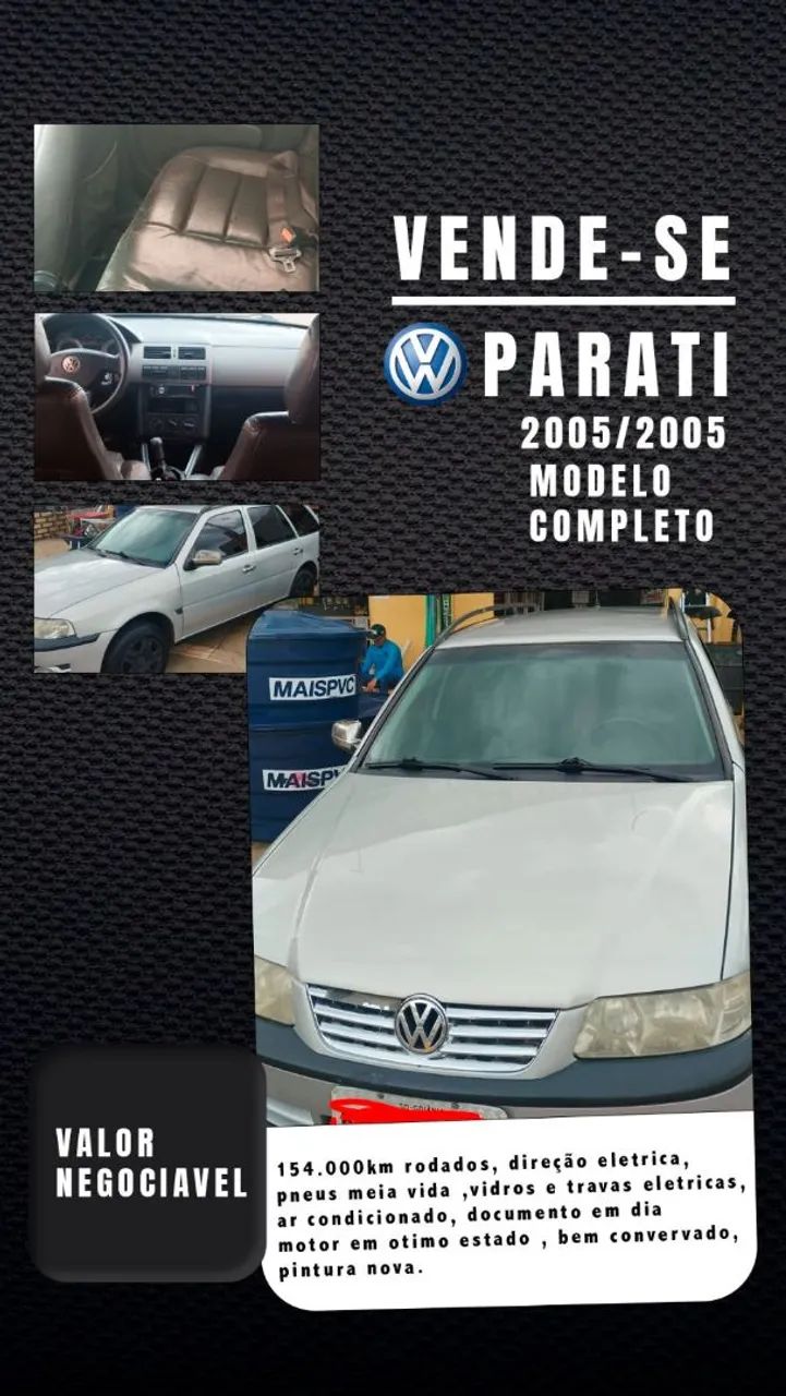 Volkswagen Parati Crossover 2.0 8V/ 1.0 16V TB 4P 2005