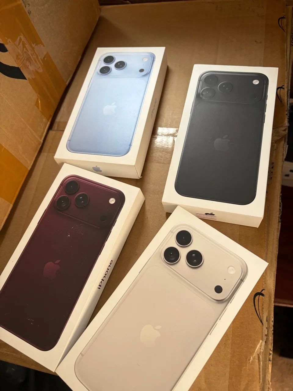 Caixas iPhone 18 pro Max (vazias)!
