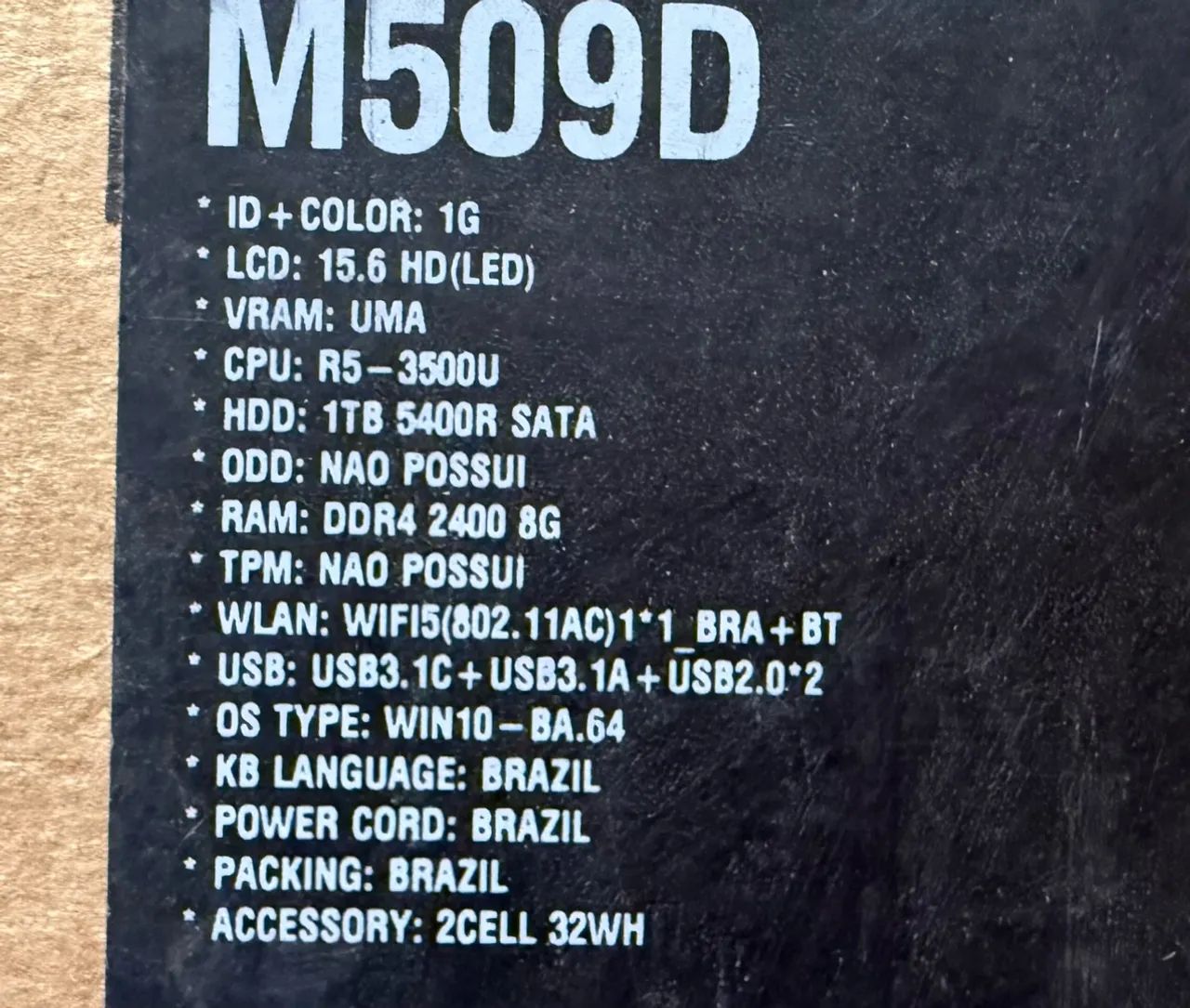 Notebook ASUS M509D ryzen 5 - Foto 4