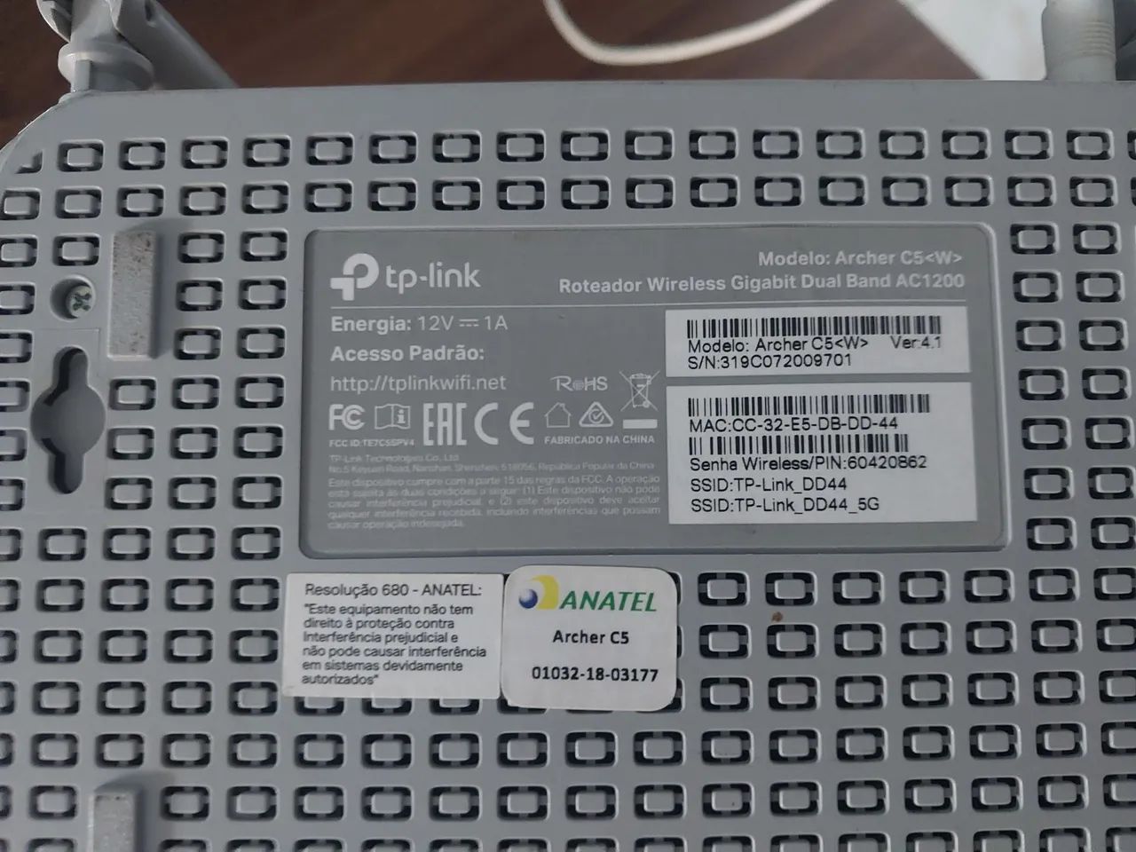 Roteador TPlink Archer C5 - Foto 4