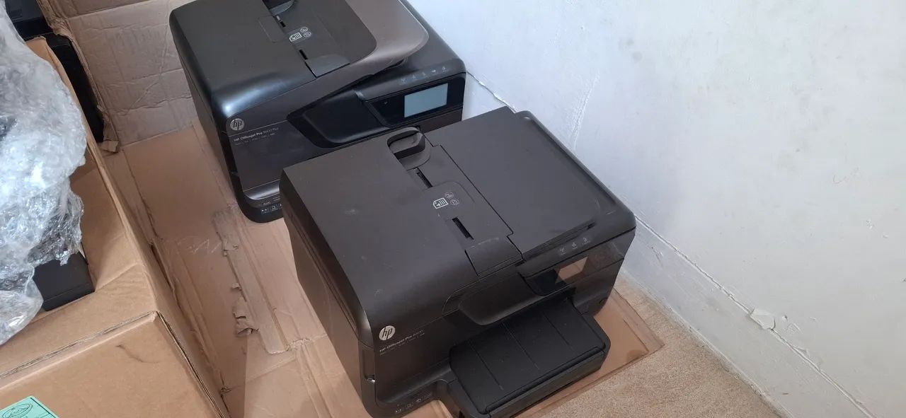 Lote de impressoras hp 8600 usadas sem cabeças  de impressão 