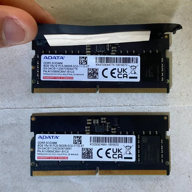Memória Adata XPG DDR4 2400 MHz 16GB (8GB x2) - Memória RAM