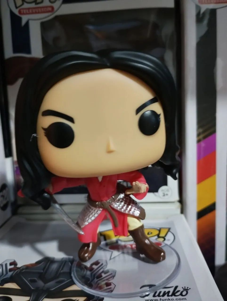 funko pop mulan guerreira - Foto 3
