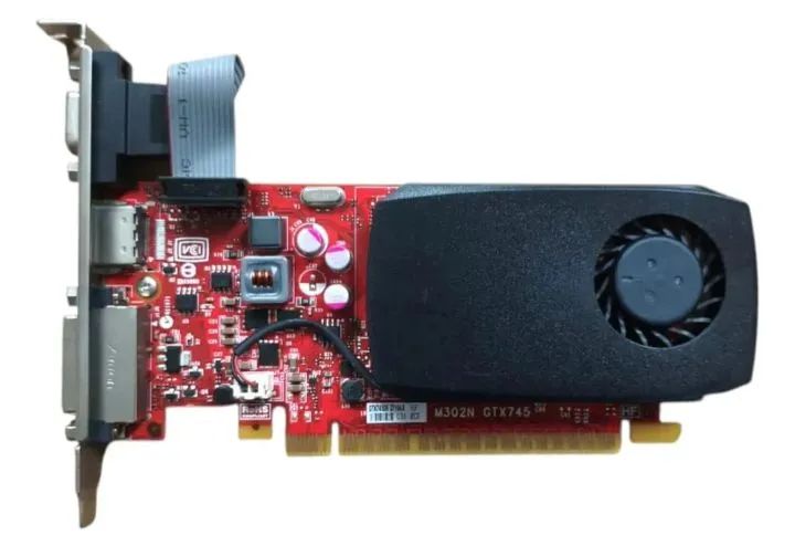 Placa de Vídeo GTX 745 4G NVIDIA 