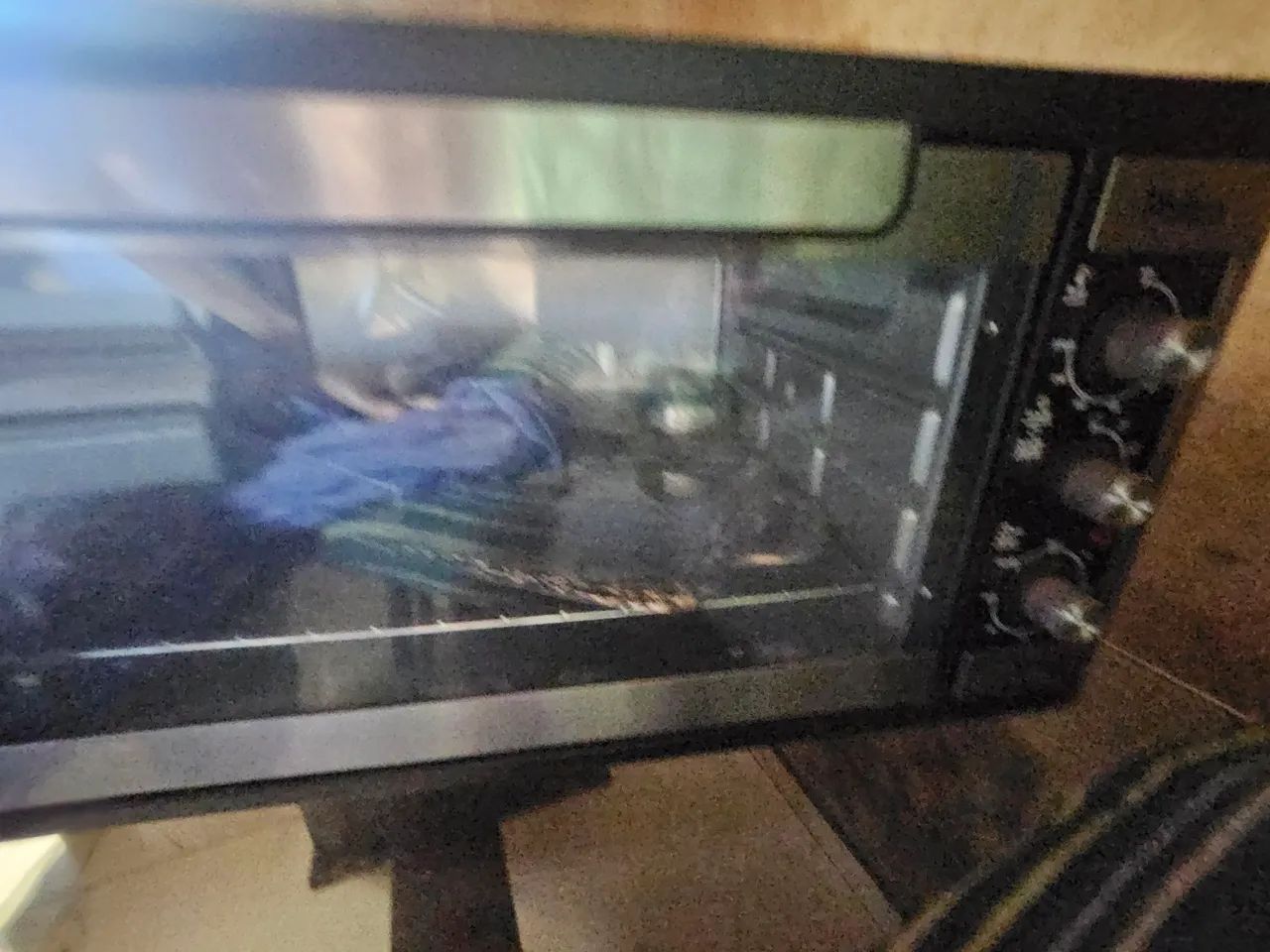 Vendo um forno elétrico 220v.  - Foto 4