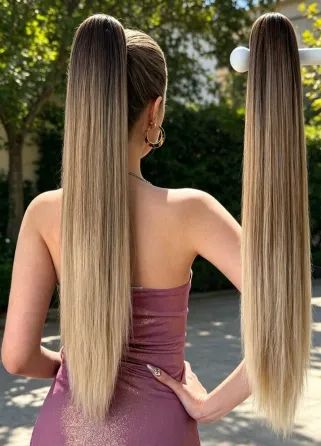 Extensão de cabelo (rabo de cavalo)