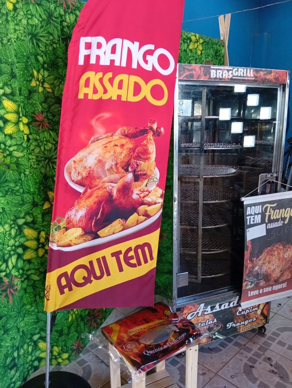 Máquina de assar frango e carnes - Foto 3