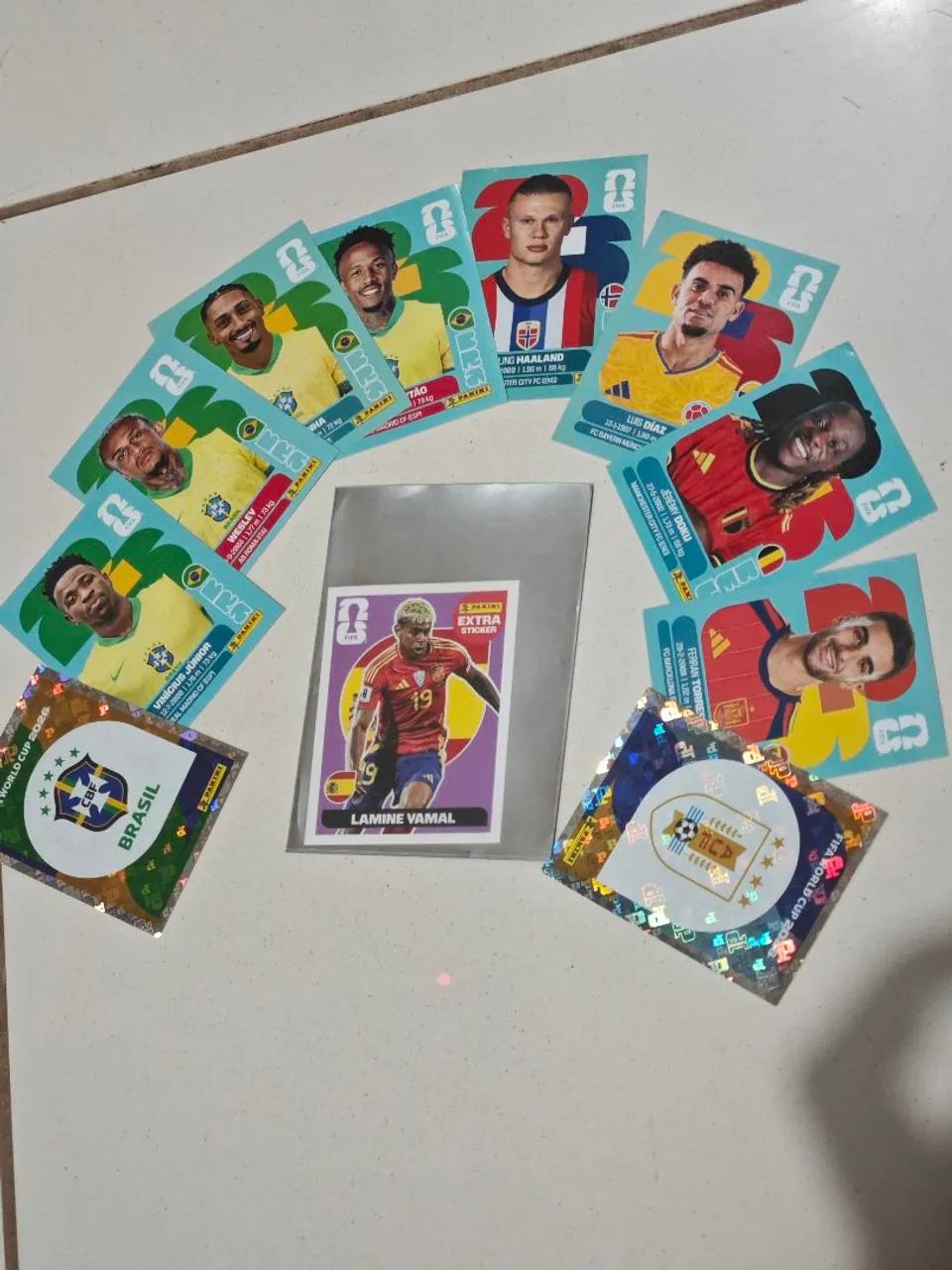 Figurinha legend lamine yamal bordo copa 2026+brindes