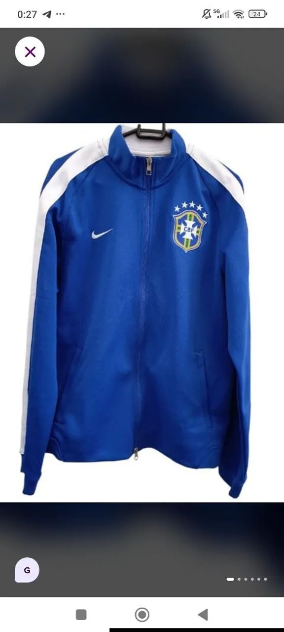 Jaqueta seleção brasileira 2014 - Foto 3