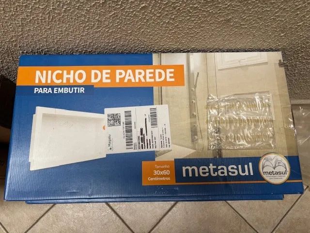 Nicho de parede, novo, na caixa, 2 peças - Foto 2