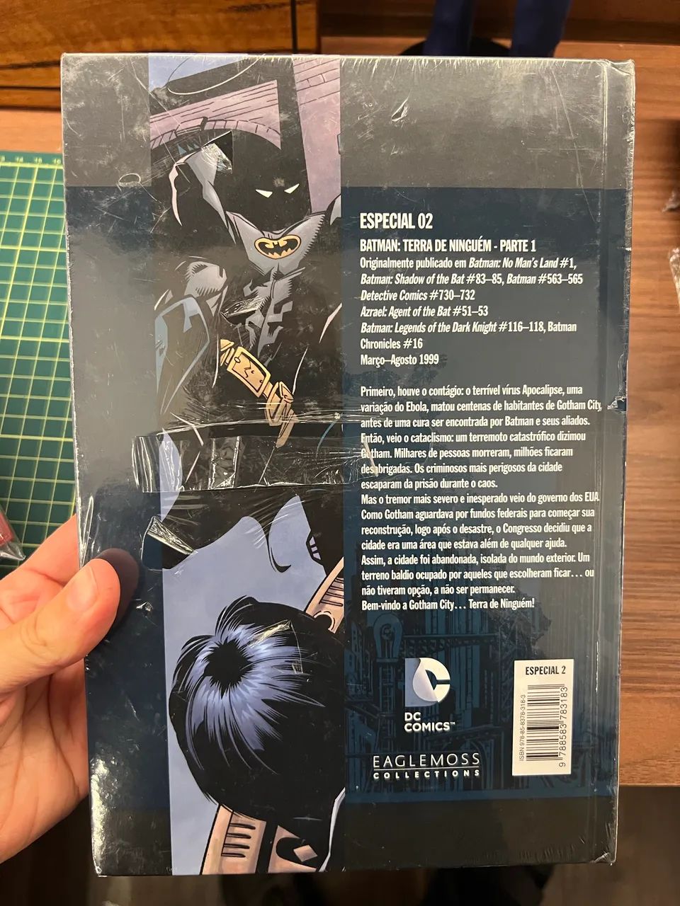 Batman Terra de Ninguém Parte 1 - LACRADA - Eaglemoss - Foto 2