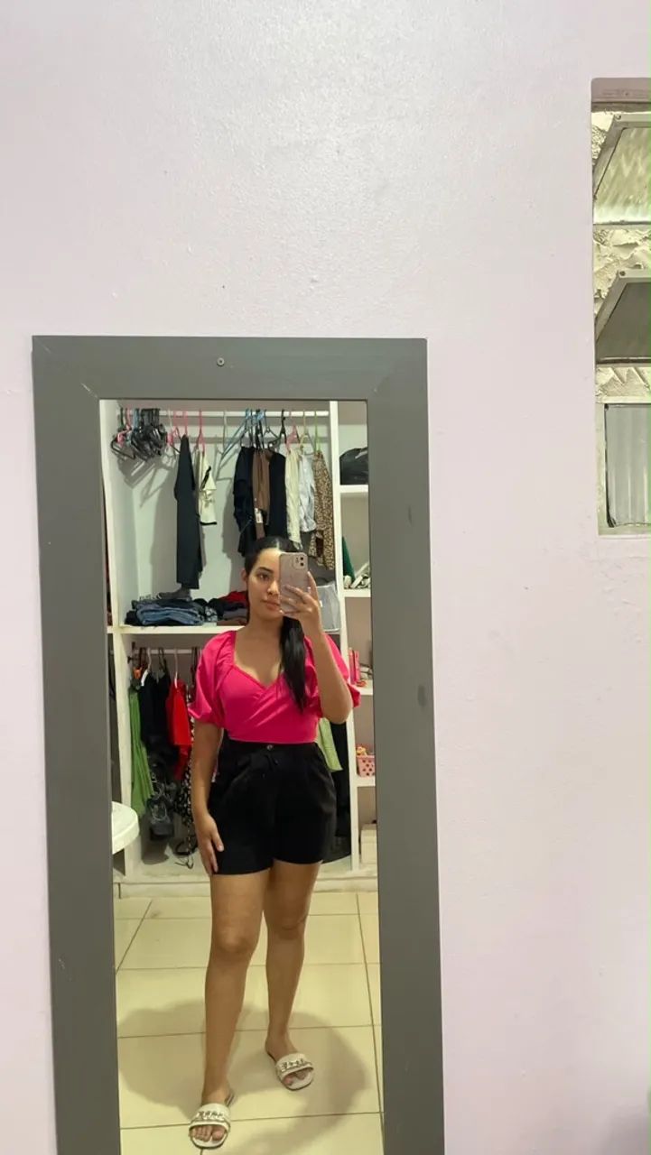 Blusa Rosa