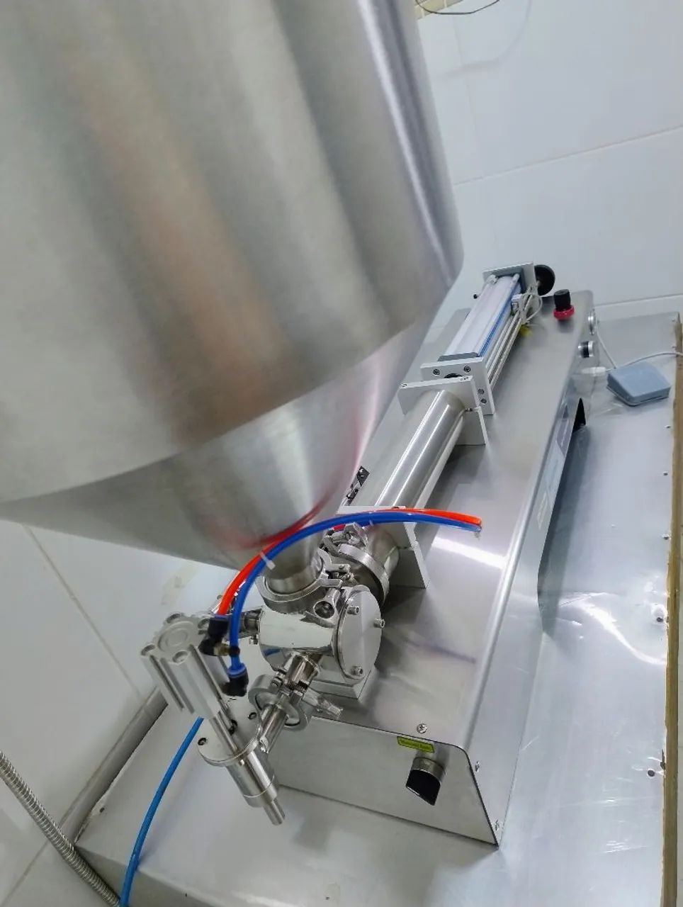 Envasadora pneumática Inox completa  - Foto 3