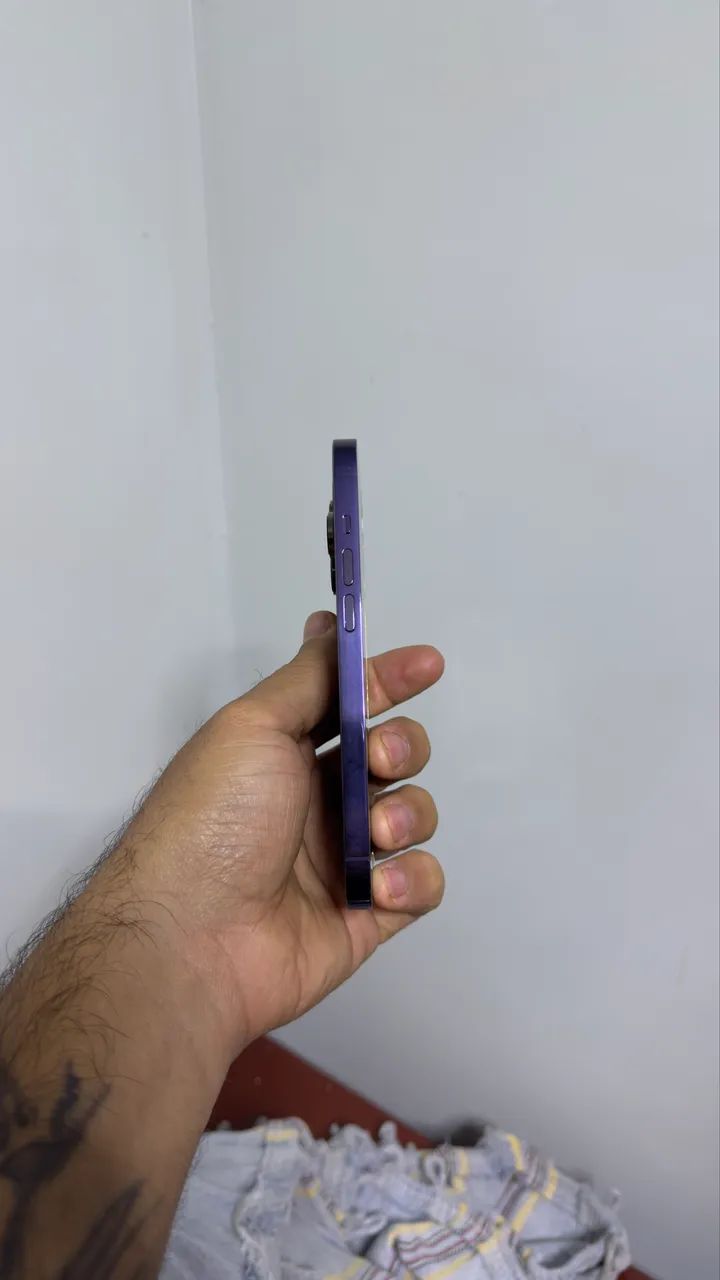 iPhone 14 Pro 256GB - Roxo Profundo - Foto 5