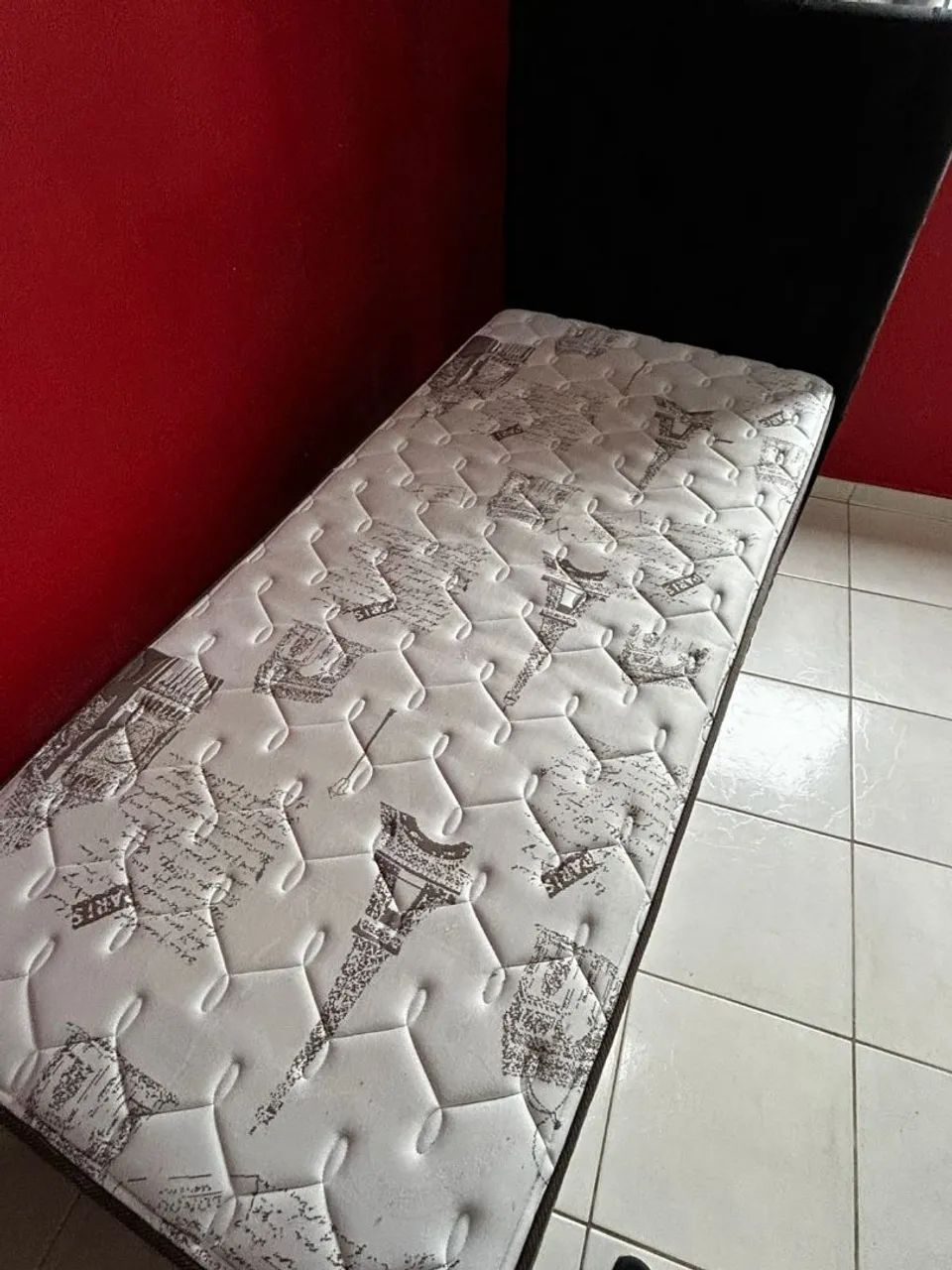 Vendo cama + cabeceira - Foto 3