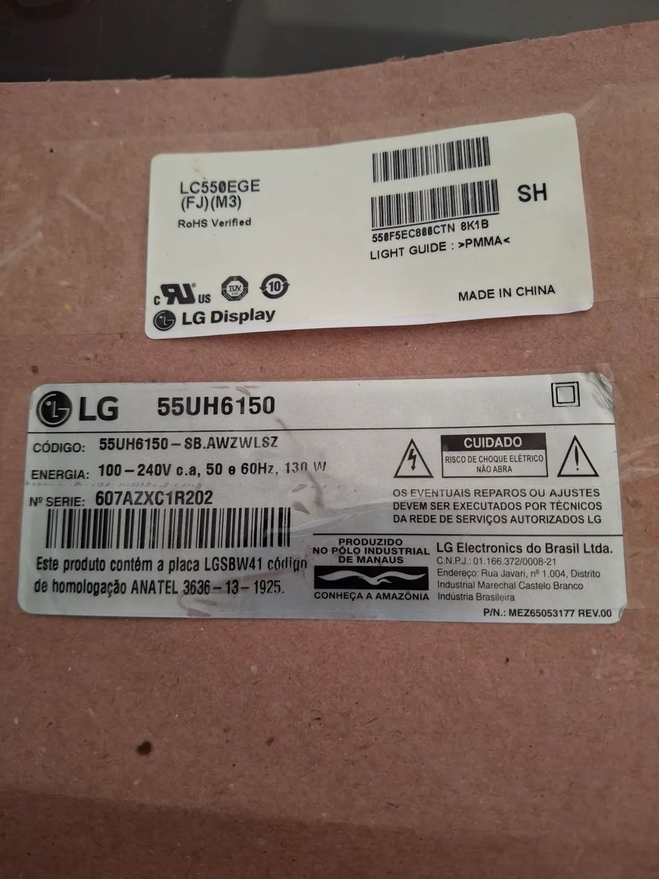LG 55UH6150 TODAS PECAS