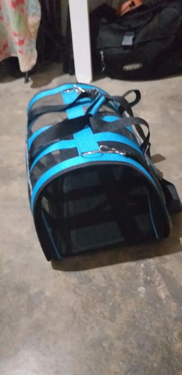 Bolsa mala transporte pe cachorro  ou gato - Foto 3
