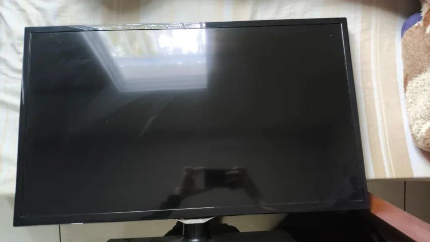 Televisão Samsung Queimada