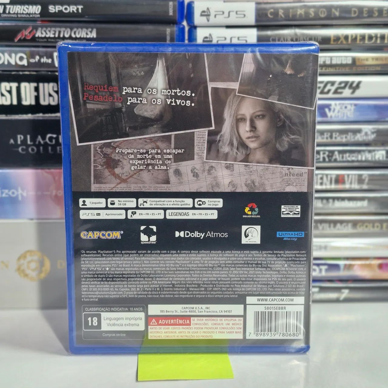 Resident Evil Requiem Ps5 Lacrado - Foto 2