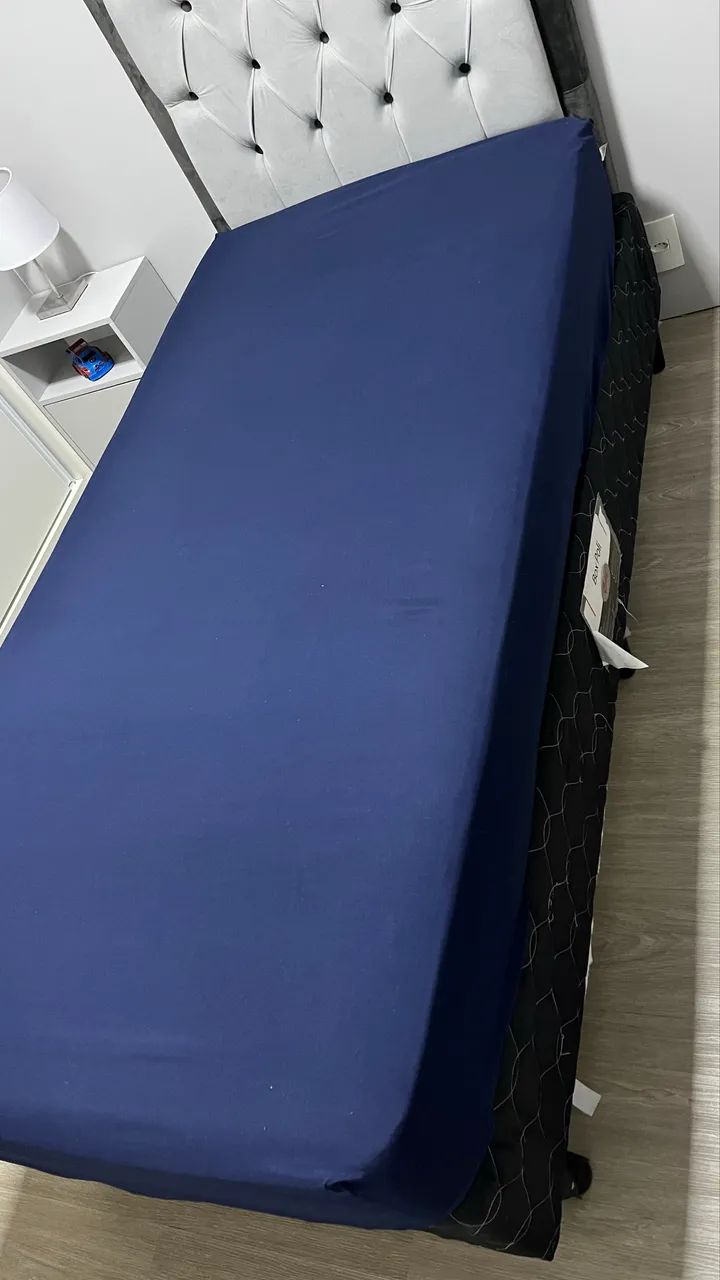 Cama Box Solteiro com Colchão  - Foto 4