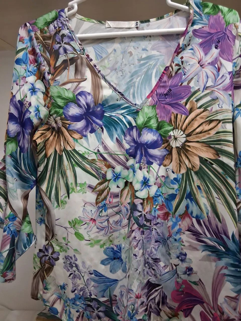 Blusa floral tm 44 - Foto 3