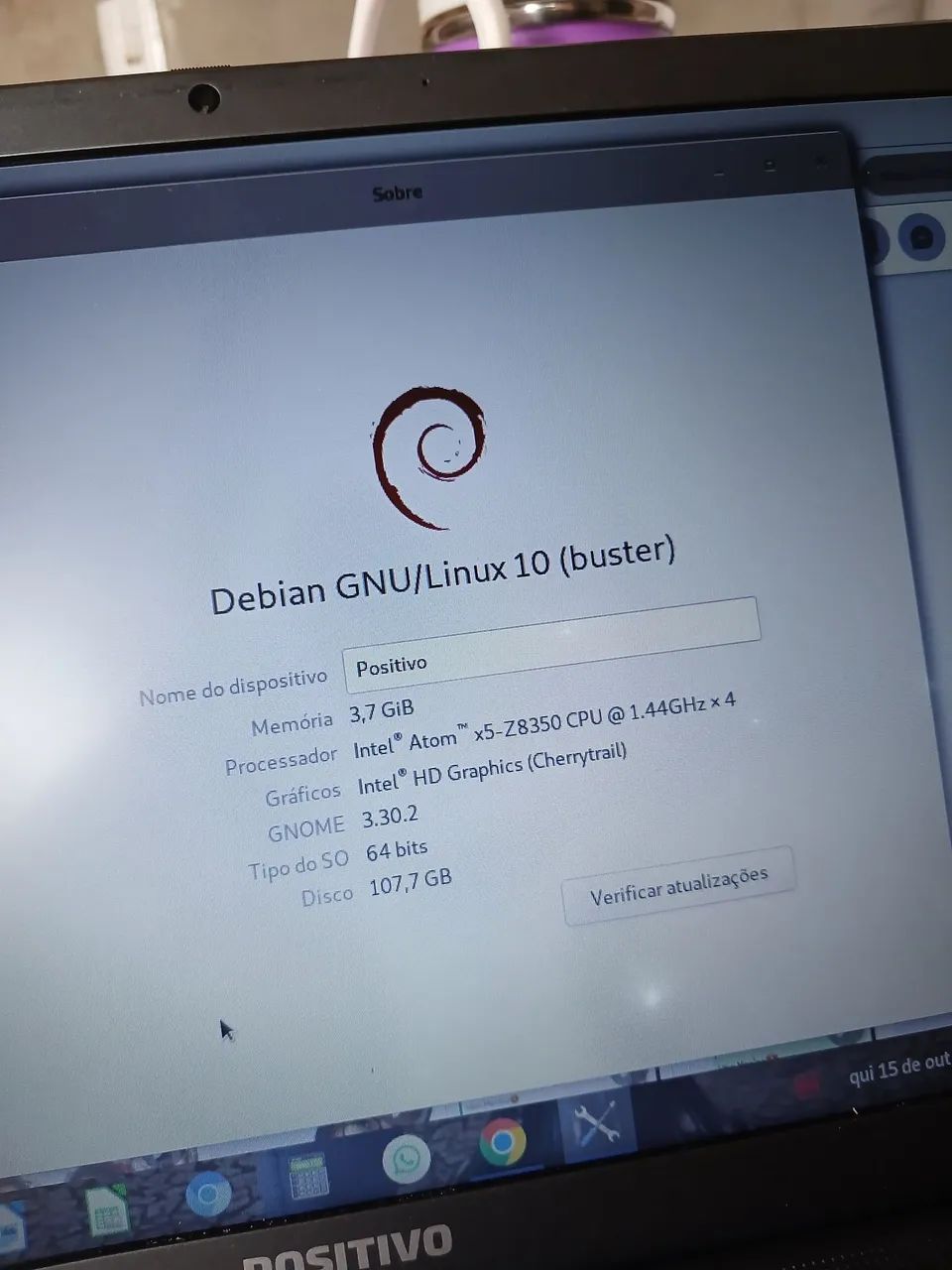 Notebook Positivo 