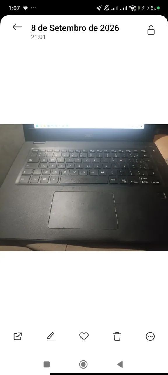 Descrição e funções do notebook,na primeira foto - Foto 4