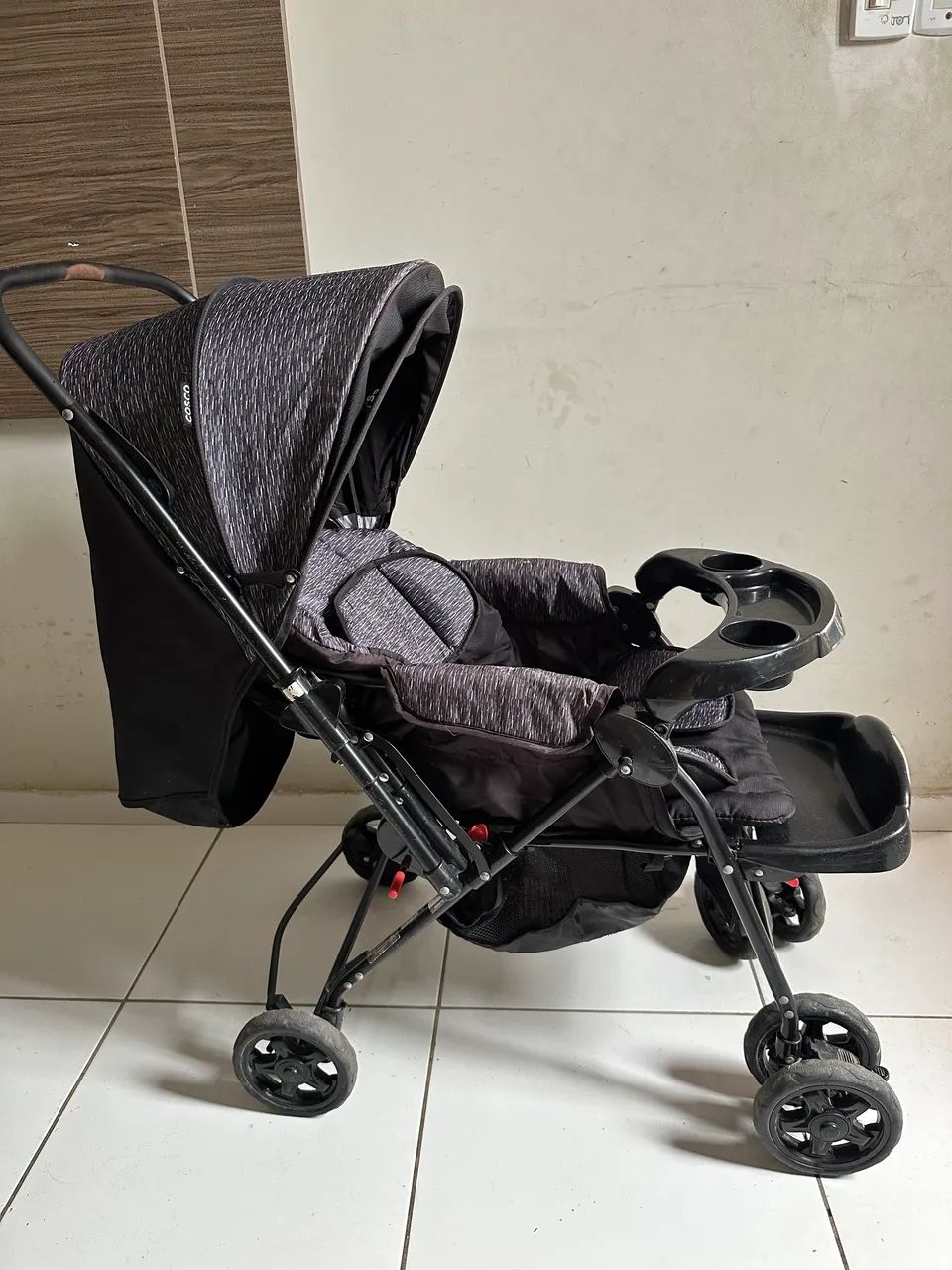 Carrinho de bebê + bebê conforto - Foto 4