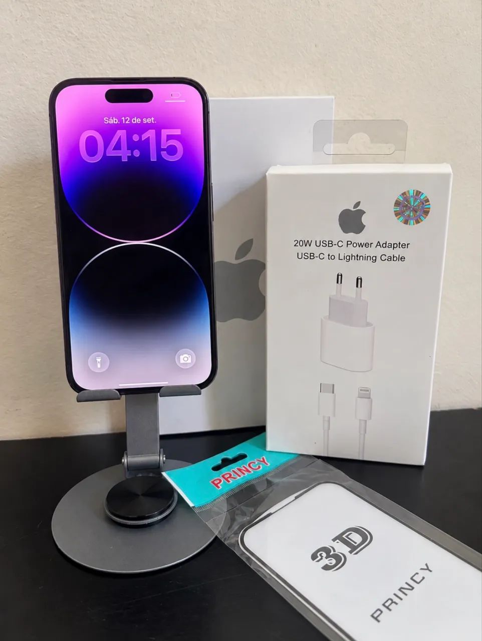 IPhone 14 Pro - 128GB ROXO PROFUNDO - Foto 2