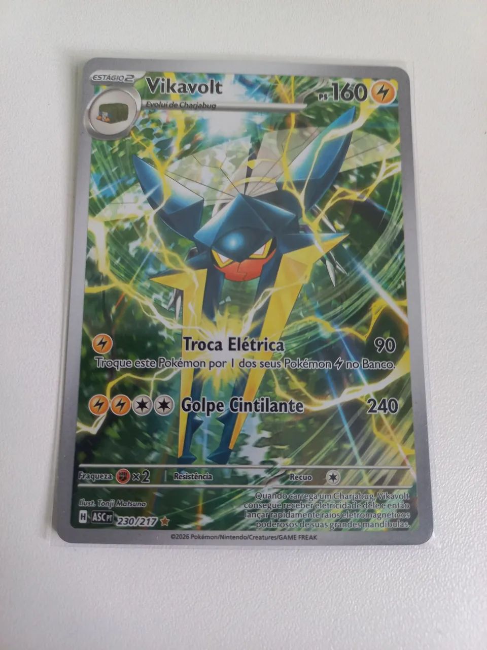 Carta pokemon Vikavolt (230/217)