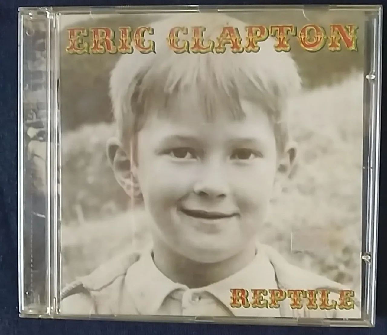 CD Eric Clapton - Reptile (Álbum Original / Nacional) - Ótimo