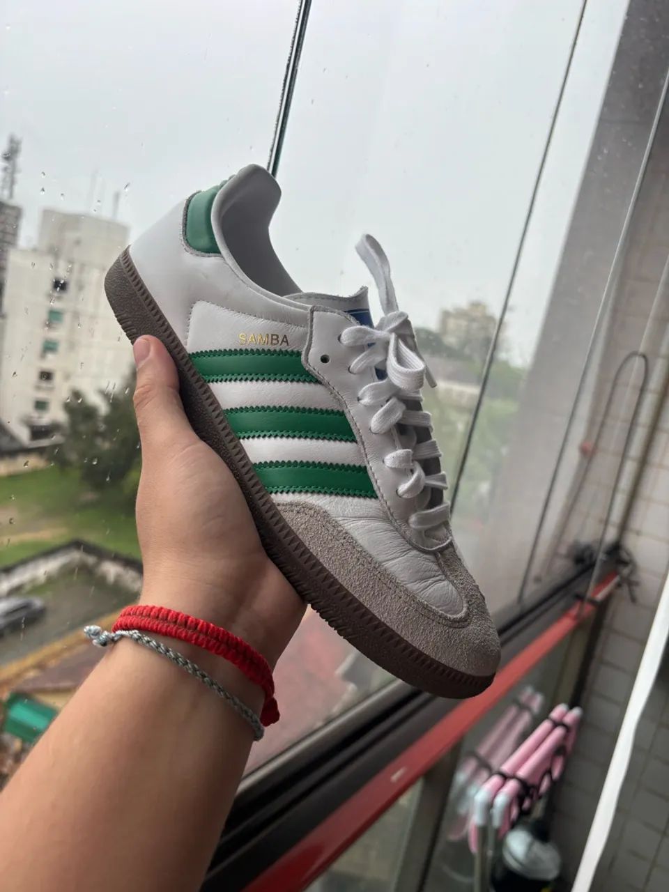 Adidas samba green og