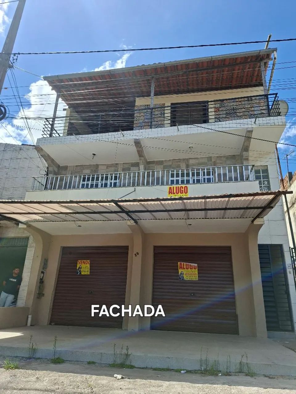 Casa 1° e  2° Andar em Serrinha-BA
