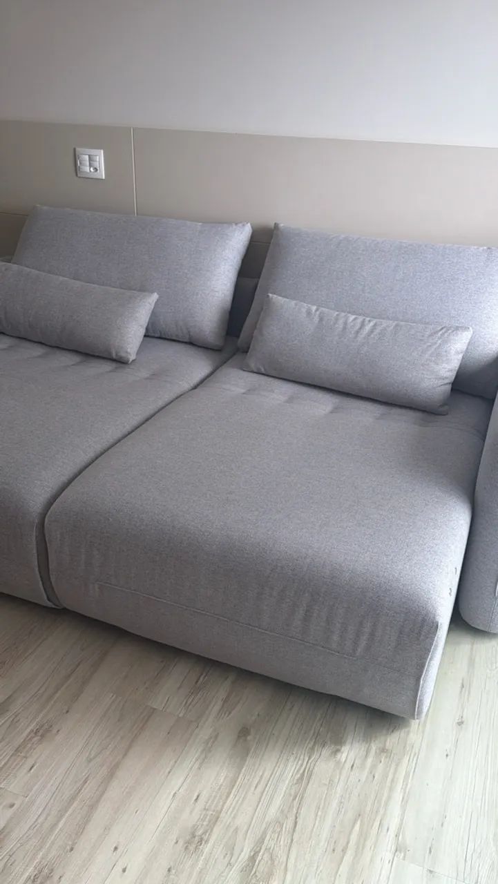SOFÁ-CAMA ELÉTRICO NUNCA USADO! - Foto 2