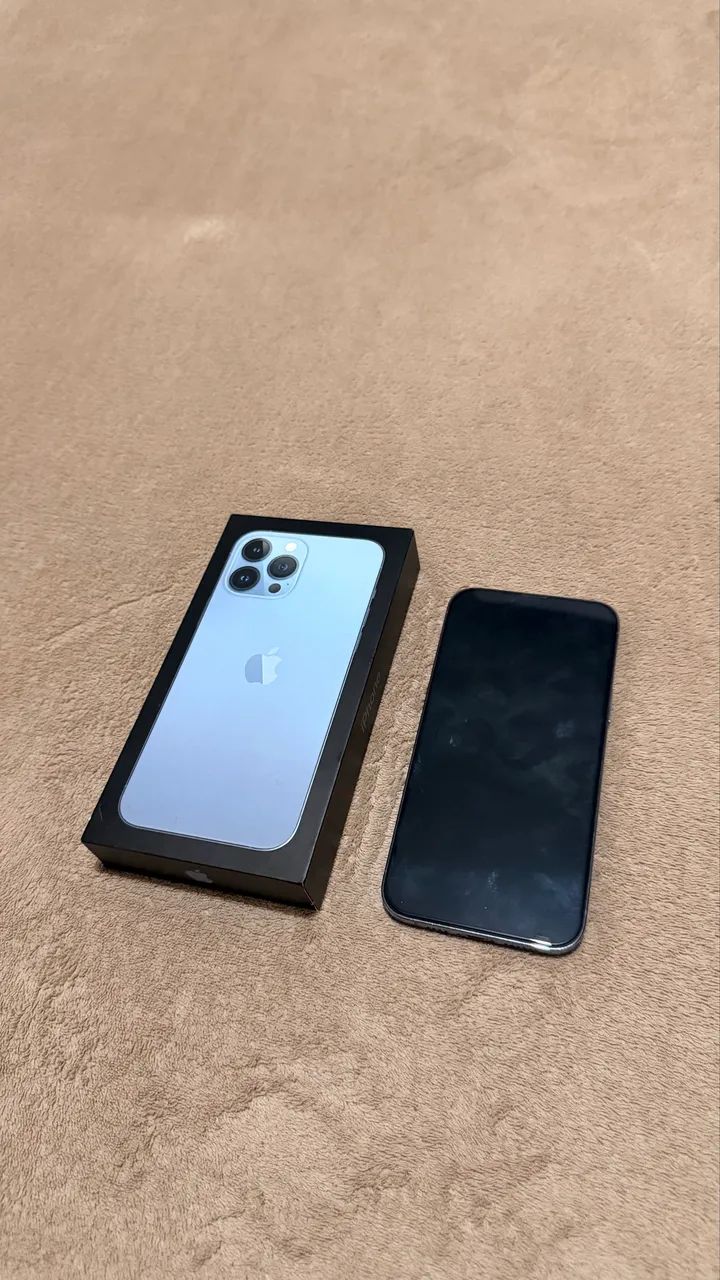iPhone 13 Pro Max 256 79%bateria troco por aparelho Android  - Foto 4