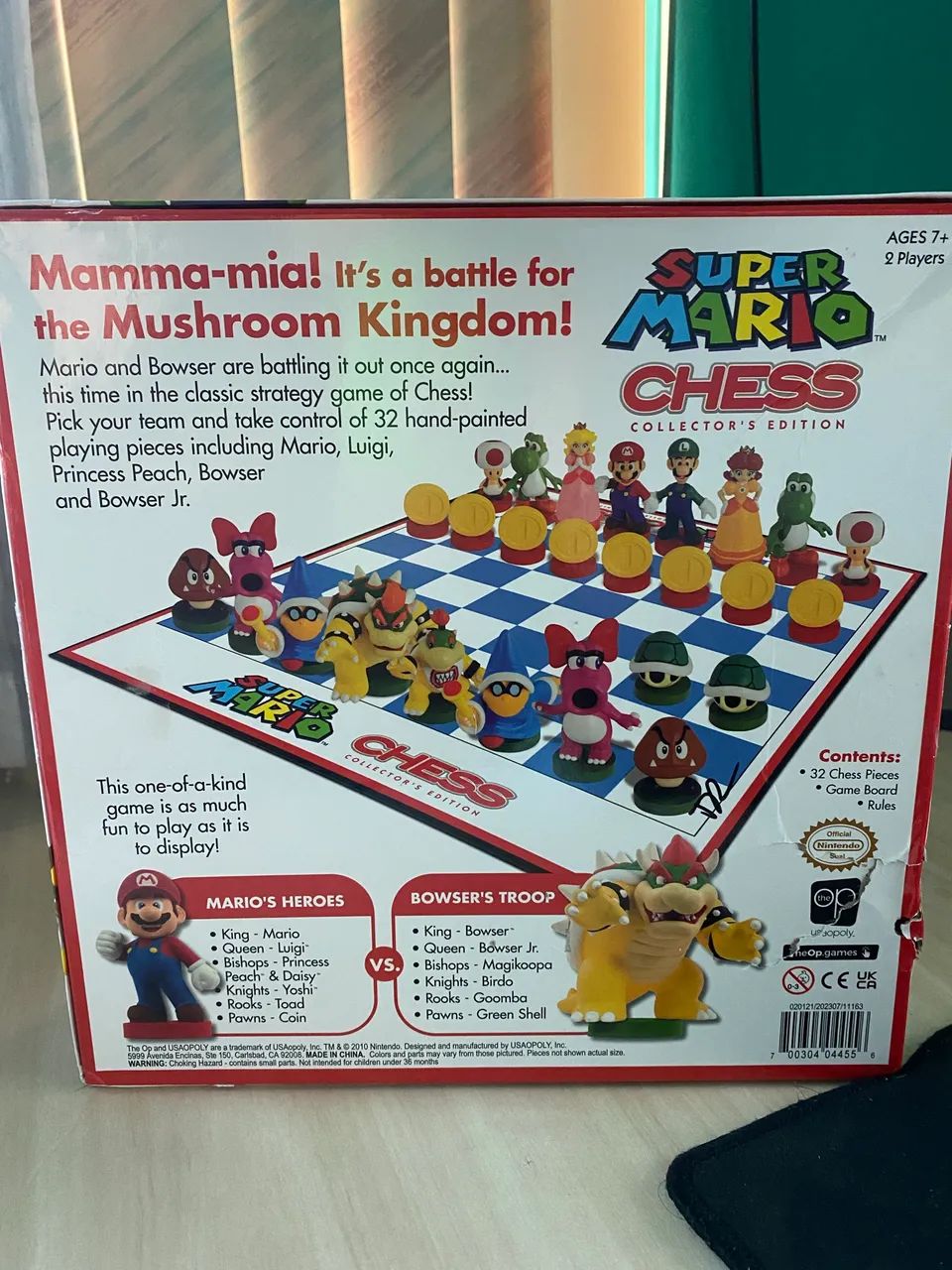 Jogo de xadrez Super Mario  - Foto 2