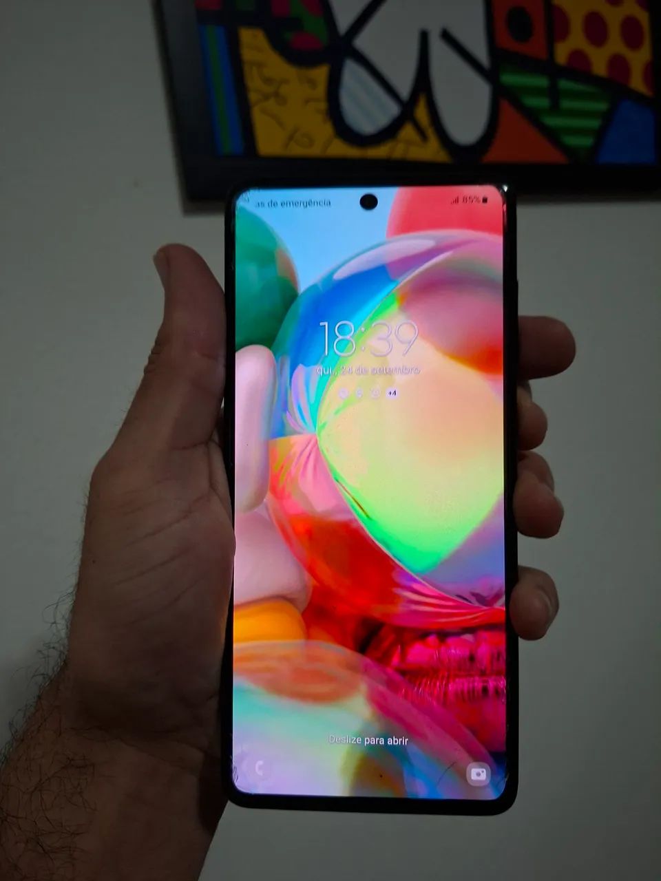 Samsung Galaxy A71 5G 4K 128GB - Foto 4