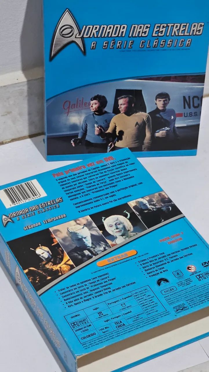 DVD 2a Temporada Jornada nas Estrelas