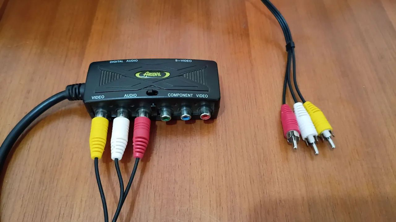 Adaptador Av e Componente para Xbox Clássico - Foto 5