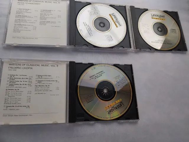 Conjunto de 3 cds da coleção Música Classica (NOVOS) - Foto 3