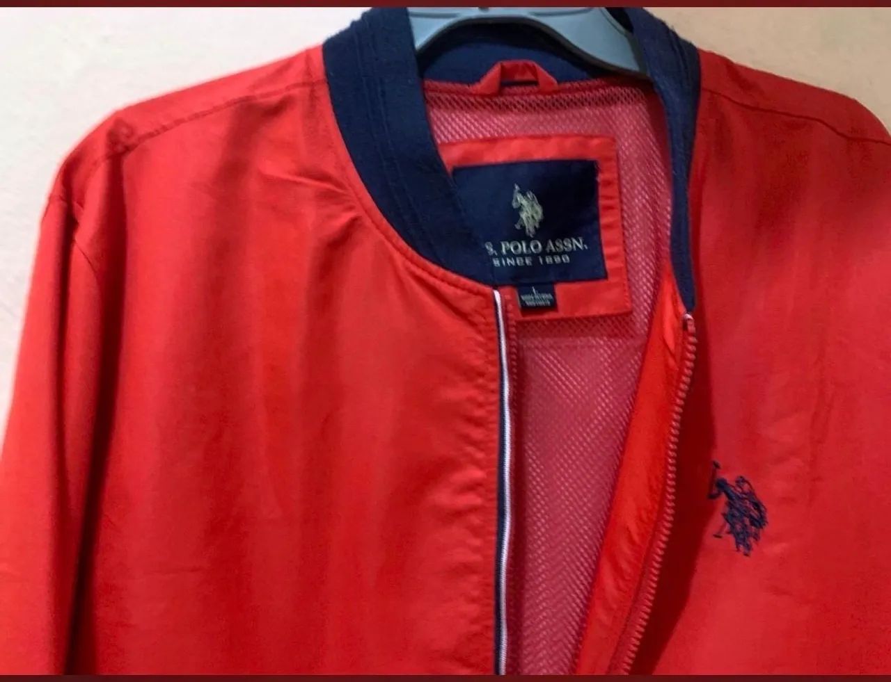 jaqueta us polo assn vermelha g - Foto 2