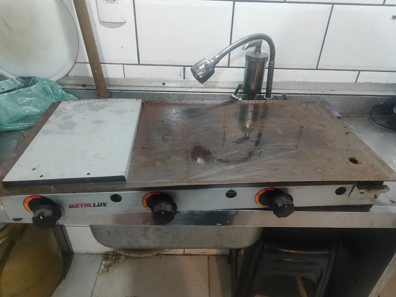 Chapa a gás metalux - Foto 2